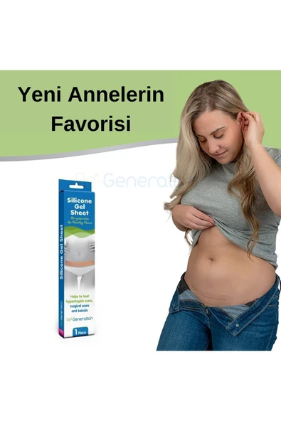 RE-GENERATION Silikon Sheet - Silikon Jel Tabaka -doğum Sonrası Izleri Giderir - Ameliyat Izleri 15x4,0x0,1 Cm - 3