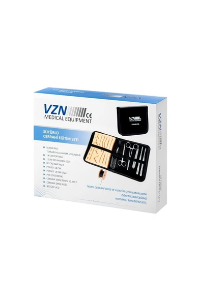 VZN VZN Sütürlü Cerrahi Eğitim Seti - Resim 6