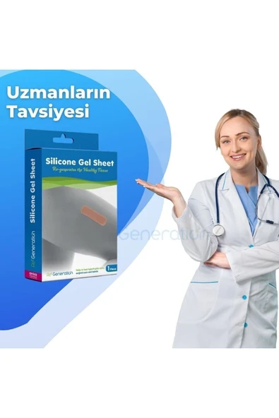 RE-GENERATION Silikon Sheet - Yara Bakımı, Yanık Izi, Ameliyat Izi, Akne Izi Gidermeye Yardımcı- 7x2x0,1 Cm - 2