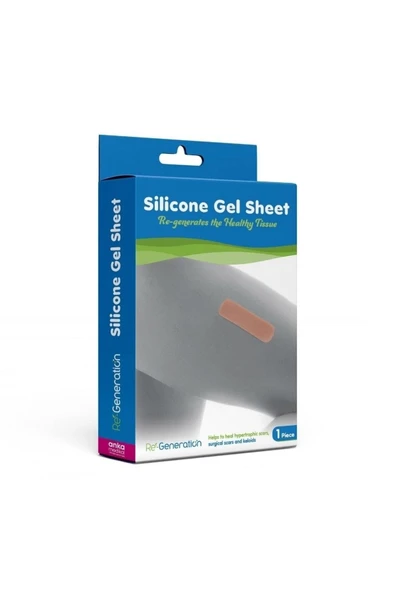 RE-GENERATION Silikon Sheet - Yara Bakımı, Yanık Izi, Ameliyat Izi, Akneizi Gidermeye Yardımcı - 9x2x0,1 Cm