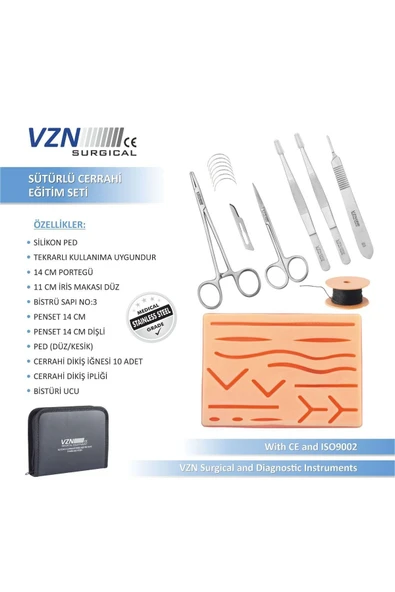 VZN VZN Sütürlü Cerrahi Eğitim Seti ürün görseli