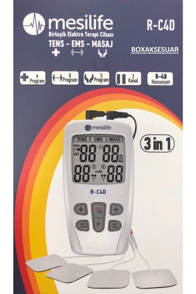 MESİLİFE R-c4d Ems - Tens - Masaj Terapi Cihazı
