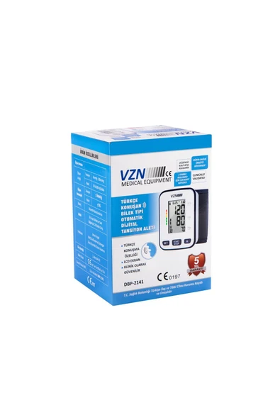 VZN VZN Bilek Tipi Konuşan Tansiyon Aleti Dpb-2141 - 1