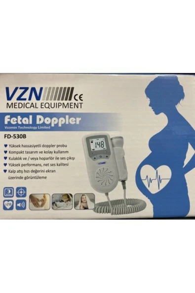 VZN Fd-530b Fetal Dopler Cihazı - 1