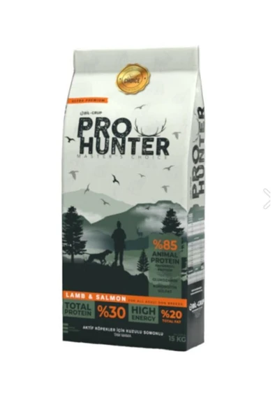 Pro Hunter Kuzu Etli ve Somonlu Köpek Maması 15 kg ürün görseli 1