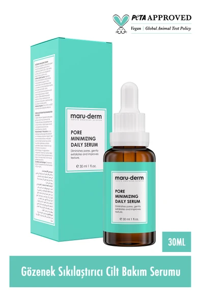 Maruderm 4'lü Fırsat Serum Seti Mrd601 - Leke, Hyalüronik, C Vitamini, Gözenek Serumu - Resim 2