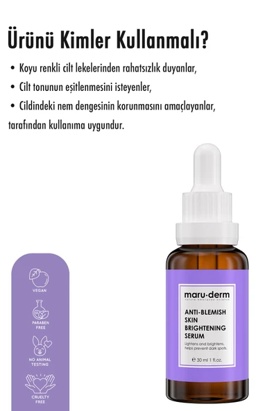 Leke Karşıtı Ve Beyazlatıcı Cilt Bakım Serumu | Alpha Arbutin %2 Niacinamide %5 | 30 ml - 4