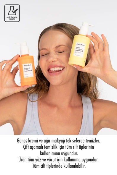 Maruderm Yağ Bazlı Temizleyici 200 ml - Yüz Ve Vücut Için Temizleme Yağı 200 ml - 3