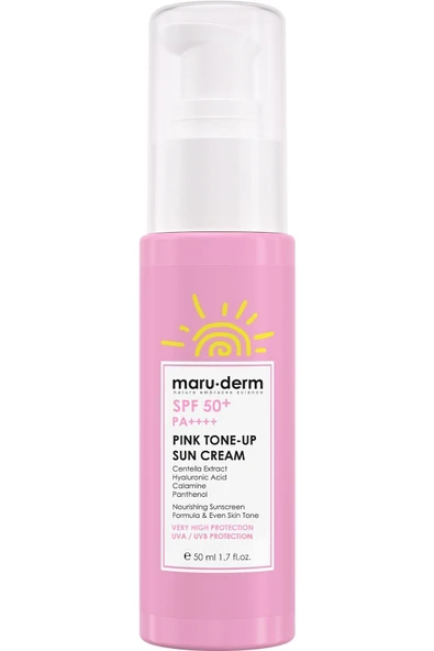 Güneş Kremi | Yeni Formül 2025 | Spf 50 Pembe (PİNK TONE-UP) Güneş Kremi | Yeni Nesil Kore Filtreli