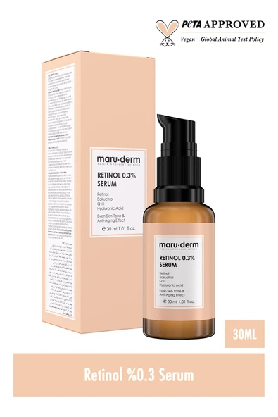 Maruderm Retinol 0.3 Cilt Yenileyici Bakım Serumu 30 ML - 2