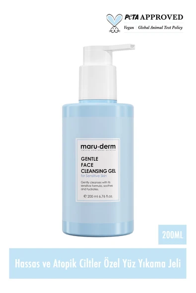Maruderm Hassas Ve Atopik Ciltler Için Yüz Temizleme Jeli 200 ml - Resim 2