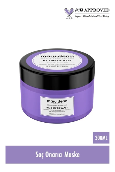 Saç Maskesi | Saç Onarıcı Saç Maskesii 300 ml | Yıpranmış Zayıf Saçlar | Vegan - 2