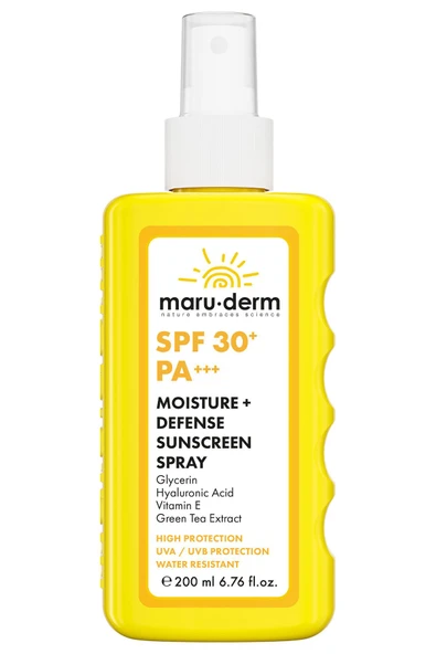 Vücut Güneş Spreyi | SPF 30+ Nemlendirici ve Koruyucu Sprey Güneş Kremi 200 ML - 1