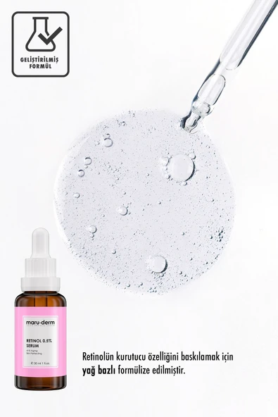 Maruderm Retinol 0.5% Cilt Yenileyici Bakım Serumu 30 Ml - 3