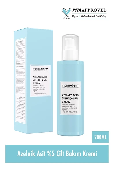 Maruderm Azelaik Asit %5 Yüz Bakım Kremi 200 ml - 2