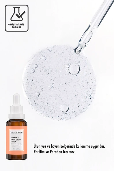 C Vitamini Ve Peptid Aydınlatıcı Cilt Bakım Serumu 30 Ml - 3
