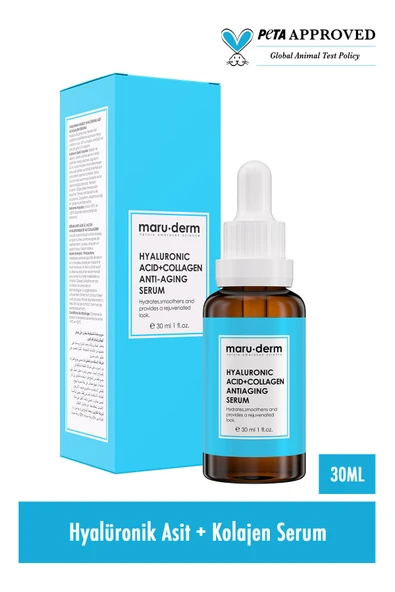 Maruderm 4'lü Fırsat Serum Seti Mrd601 - Leke, Hyalüronik, C Vitamini, Gözenek Serumu - Resim 5