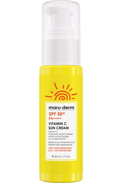Güneş Kremi | Yeni Formül 2025 | Spf 50 C Vitamini Güneş Kremi 50 ml | Yeni Nesil Kore Filtreleri - 1