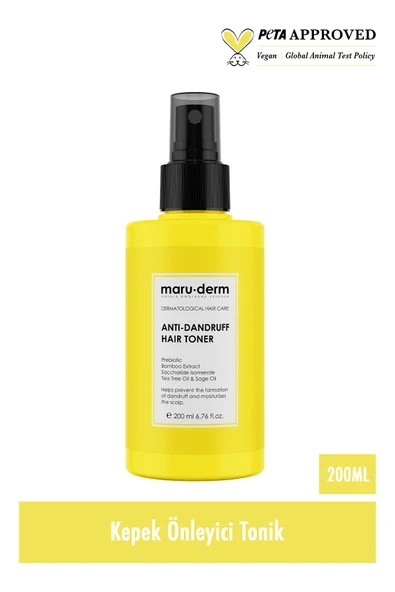 Saç Tonik | Kepeğe Karşı Etkili Saç Toniği 200 ML | Normal/Yağlı Saçlar | Vegan - Resim 2