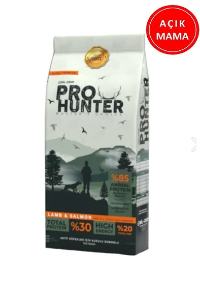 Pro Hunter Kuzu Etli ve Somonlu Köpek Mamas 1 Kg AÇIK