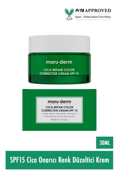 Maruderm Cica Cilt Tonu Eşitleyici Krem 15 SPF - 30 ML - 2