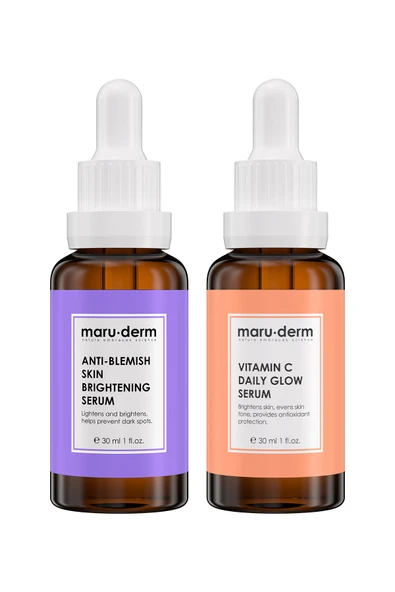 Maruderm 2li Serum Seti - C Vitamini Serumu & Leke Serumu Mrd101 ürün görseli