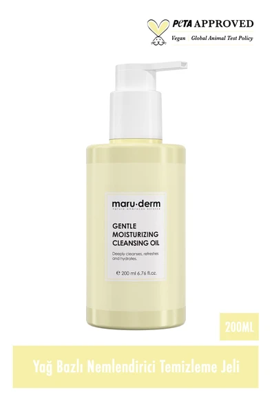 Maruderm Yağ Bazlı Temizleyici 200 ml - Yüz Ve Vücut Için Temizleme Yağı 200 ml - 2