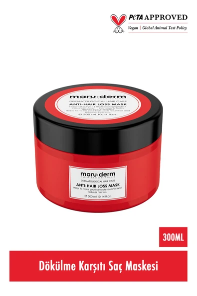 Saç Maskesi | Saç Dökülme Karşıtı Saç Maskesi 300 ML | Tüm Saç Tipleri | Vegan - Resim 2