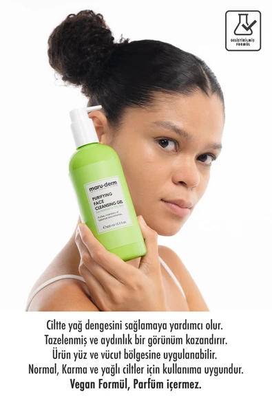 Maruderm Karma Ve Yağlı Ciltlere Özel Salisilik Asit Yüz Temizleme Jeli 400 ml - 3