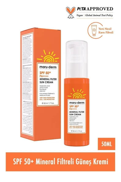 Güneş Kremi | Yeni Formül 2025 | Spf 50 %100 Mineral Filtre Güneş Kremi 50 ml - 2