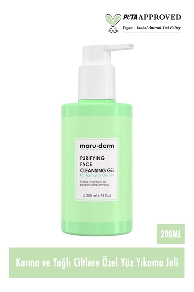 Maruderm Karma Ve Yağlı Ciltlere Özel Salisilik Asit Yüz Temizleme Jeli 200 ml - 2
