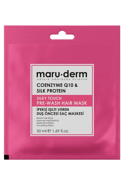 Duş Öncesi Saç Maskesi -coenzyme Q10 & Silk Protein Ipeksi Işıltı Veren Duş Öncesi Saç Maskesi 50 ml