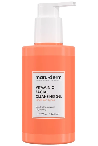 Maruderm C Vitamini Yüz Yıkama Jeli 200 ML - Tüm Cilt Tiplerine Uygun - 1
