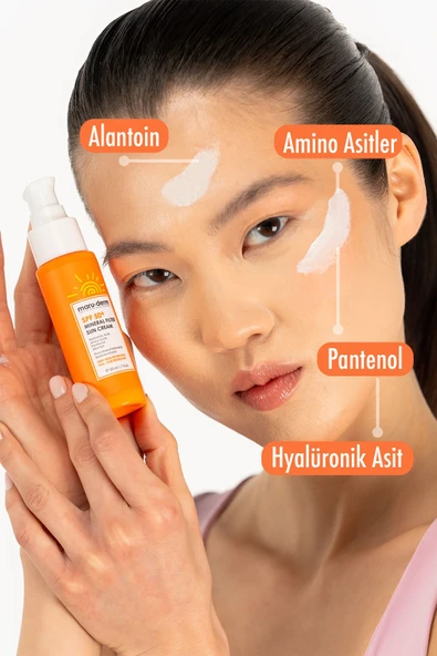 Güneş Kremi | Yeni Formül 2025 | Spf 50 %100 Mineral Filtre Güneş Kremi 50 ml - 4