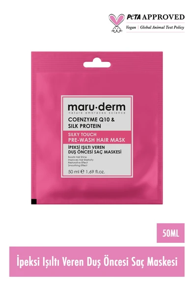 Duş Öncesi Saç Maskesi -coenzyme Q10 & Silk Protein Ipeksi Işıltı Veren Duş Öncesi Saç Maskesi 50 ml - 2