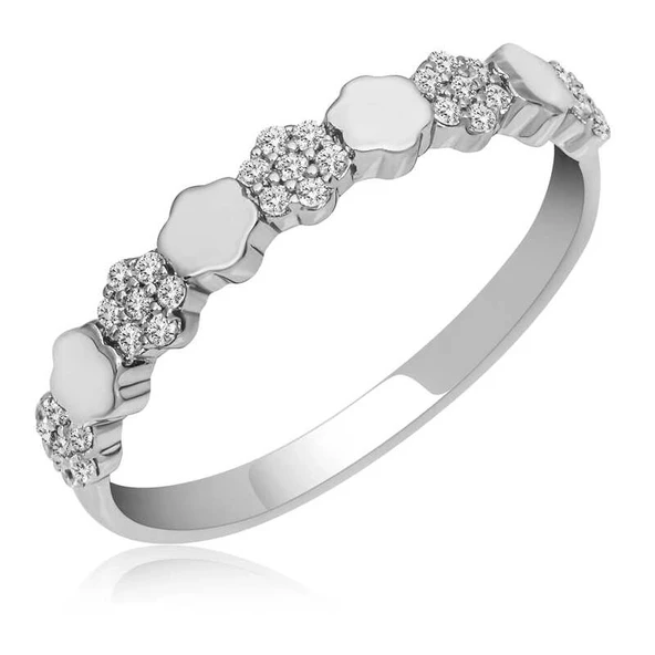 Gümüş Zirkon Taşlı Kadın Yüzük ürün görseli