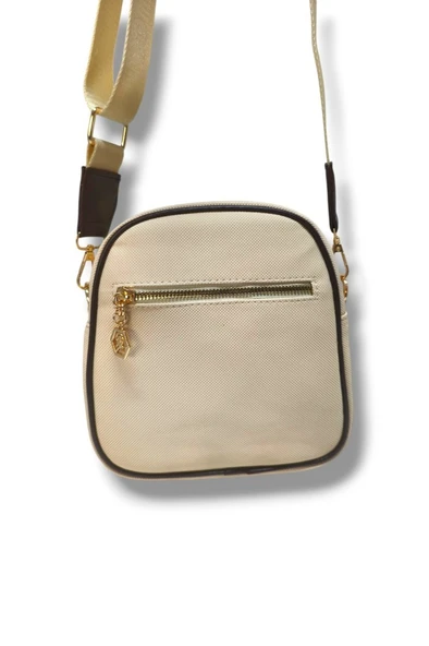 Cakgo 340-25 Baskı Deri 3 Bölmeli Ömuz Askılı Kadın Çanta - 3