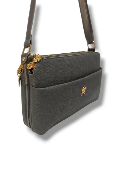 Cakgo 375-25 Baskı Deri Omuz Askılı Kadın Çanta - 2