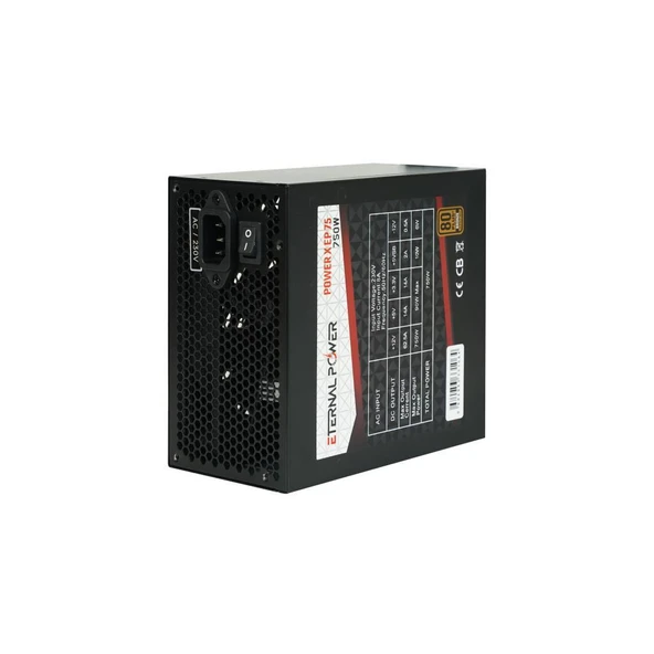 Power X EP75 750W Gaming Güç Kaynağı - Resim 3