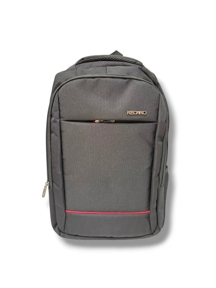 Recaro 908-25 Kırmızı Çizgi Detaylı Laptop Bölmeli Sırt Çantası
