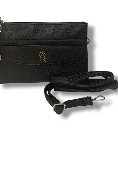 Cakgo 330-25 Yıkama Deri 4 Bölmeli Küçük Çapraz Kadın Çanta - 7