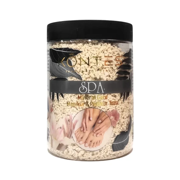 Kontes Spa Mineral Care Manikür Pedikür Tozu Bej 500 gr ürün görseli 1