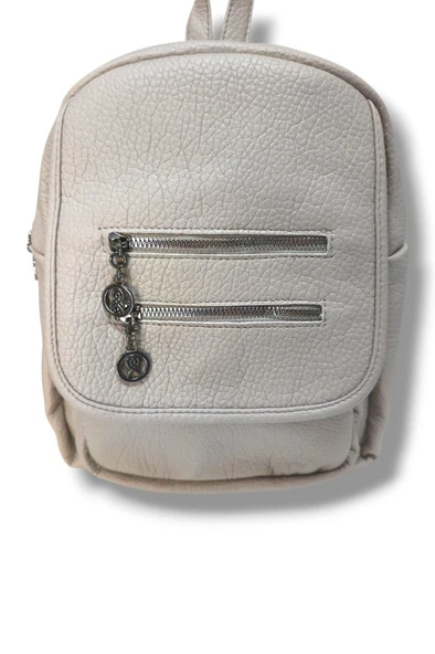 Cakgo 360-25 Yıkama Deri Kadın Sırt Çanta - 4