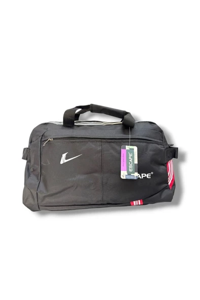 Escape 112-25 Polyester Kareli Kumaş Seyahat Çantası - 7