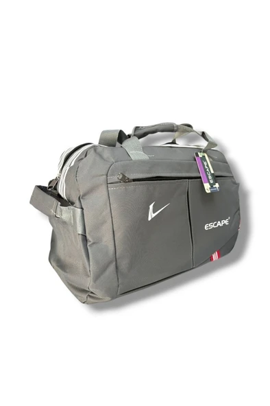 Escape 112-25 Polyester Kareli Kumaş Seyahat Çantası - 2