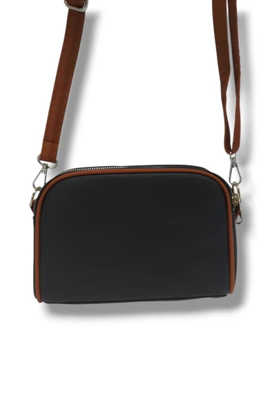 Cakgo 335-25 Baskı Deri 3 Bölmeli Omuz Askılı Kadın Çanta - 12