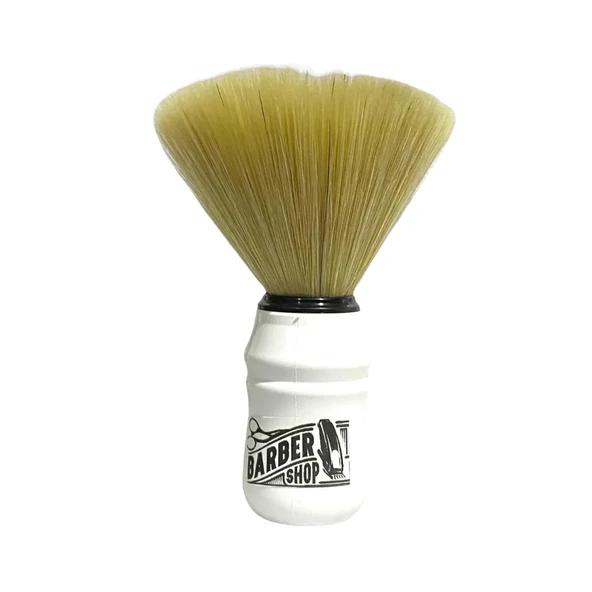 Barber Shop Sakal Fırçası Beyaz ürün görseli 1