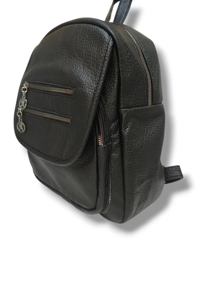 Cakgo 360-25 Yıkama Deri Kadın Sırt Çanta - 8