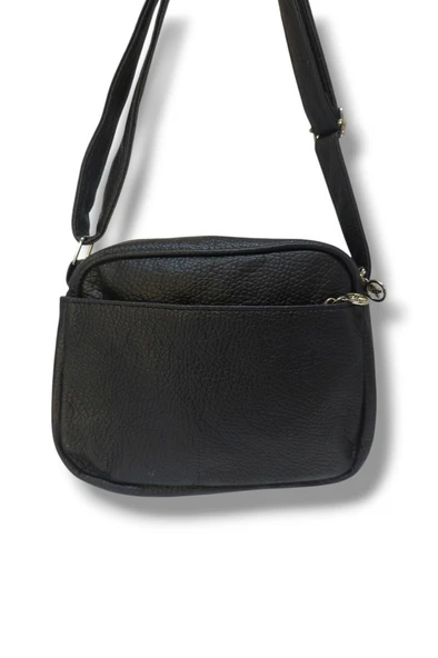 Cakgo 395-25 Yıkama Deri 4 Bölmeli Omuz Askılı Kadın Çanta - 3