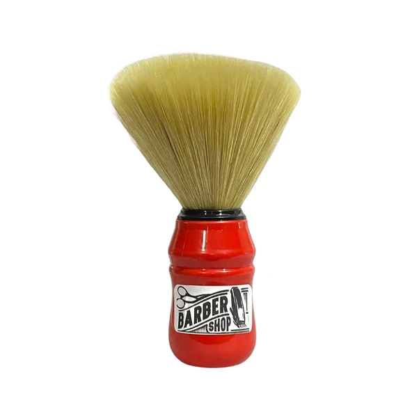 Barber Shop Sakal Fırçası Kırmızı ürün görseli 1